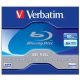 BD-R BluRay lemez, kétrétegű, 50GB, 6x, 1 db, normál tok, VERBATIM (BRV-6DL)