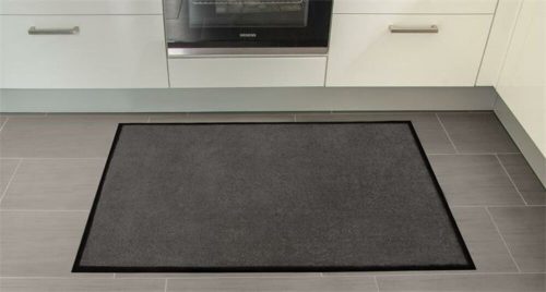 Szennyfogó szőnyeg,  80x120 cm, RS OFFICE, PP Uni sötét szürke (BSZPP27032)