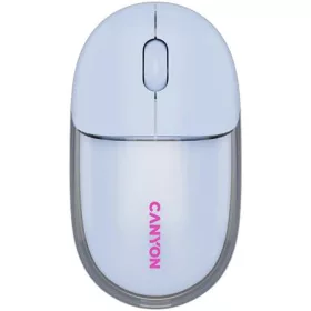   Egér, vezeték nélküli, dual-mode kapcsolat, optikai, CANYON OnClick 24, kék (CASW24BL)
