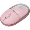 Egér, vezeték nélküli, dual-mode kapcsolat, optikai, CANYON OnClick 24, rózsaszín (CASW24P)