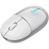 Egér, vezeték nélküli, dual-mode kapcsolat, optikai, CANYON OnClick 24, fehér (CASW24W)