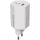 Hálózati töltő, 1xUSB-A, 2xUSB-C, 65W, CANYON Hexagon 65, fehér (CATHX65W)