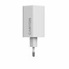 Hálózati töltő, 1xUSB-A, 2xUSB-C, 65W, CANYON Hexagon 65, fehér (CATHX65W)