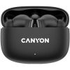 Fülhallgató, TWS vezeték nélküli, Bluetooth 5.4, CANYON OnGo 9, fekete (CATWS9B)