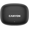 Fülhallgató, TWS vezeték nélküli, Bluetooth 5.4, CANYON OnGo 9, fekete (CATWS9B)