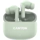 Fülhallgató, TWS vezeték nélküli, Bluetooth 5.4, CANYON OnGo 9, zsálya (CATWS9G)