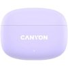 Fülhallgató, TWS vezeték nélküli, Bluetooth 5.4, CANYON OnGo 9, levendula (CATWS9P)