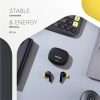 Fülhallgató, TWS vezeték nélküli, Bluetooth 5.4, CANYON Hexagon 7, fekete-sárga (CATWSHX7B)