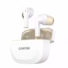 Fülhallgató, TWS vezeték nélküli, Bluetooth 5.4, CANYON Hexagon 7, fehér-bézs (CATWSHX7W)