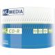 CD-R lemez, 700MB, 52x, 50 db, zsugor csomagolás, MYMEDIA (by VERBATIM) (CDM7052Z50)