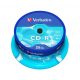 CD-R lemez, 700MB, 52x, 25 db, hengeren, VERBATIM DataLife (CDV7052B25DL)