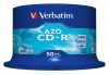 CD-R lemez, Crystal bevonat, AZO, 700MB, 52x, 50 db, hengeren VERBATIM DataLife Plus (CDV7052B50)