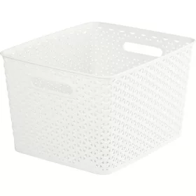   Rattan hatású kosár, 18l, törtfehér, CURVER My Style (CSCMS5)