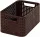 Rattan hatású kosár, 6l, sötétbarna, CURVER Style S (CSCR7SB)