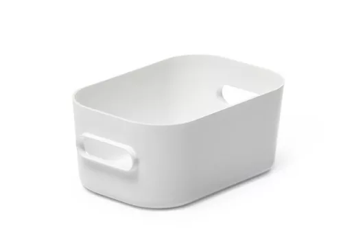 Műanyag tárolódoboz, 0,6 liter, SMARTSTORE Compact XS, fehér (CSDSMART01)
