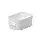 Műanyag tárolódoboz, 0,6 liter, SMARTSTORE Compact XS, fehér (CSDSMART01)