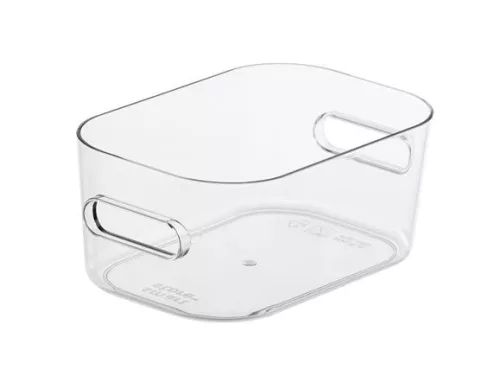Műanyag tárolódoboz, 0,6 liter, SMARTSTORE Compact Clear XS, átlátszó (CSDSMART02)