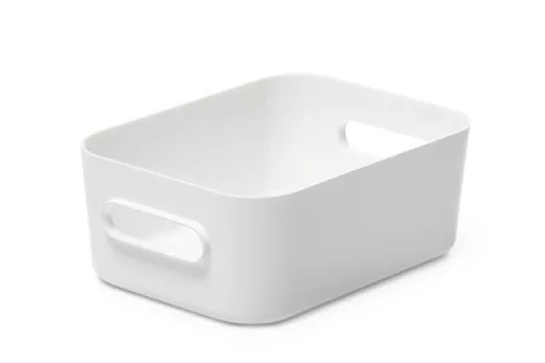 Műanyag tárolódoboz, 1,5 liter, SMARTSTORE Compact S, fehér (CSDSMART05)