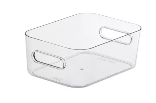 Műanyag tárolódoboz, 1,5 liter, SMARTSTORE Compact Clear S, átlátszó (CSDSMART06)