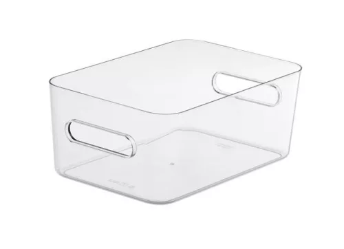Műanyag tárolódoboz, 5,3 liter, SMARTSTORE Compact Clear M, átlátszó (CSDSMART10)