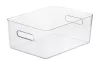 Műanyag tárolódoboz, 15,4 liter, SMARTSTORE Compact Clear L, átlátszó (CSDSMART14)