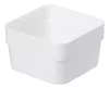 Fiókrendező, 10x6x10 cm, SMARTSTORE Compact, fehér (CSDSMART50)
