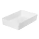 Fiókrendező, 30x6x20 cm, SMARTSTORE Compact, fehér (CSDSMART54)