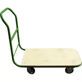   Szállítókocsi, kézi, 200 kg teherbírás, zöld-barna (CSKMEAS)