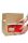 Okmánykísérő tasak, C/5, öntapadós, 240x185 mm, piros (CSRDOKC5P)