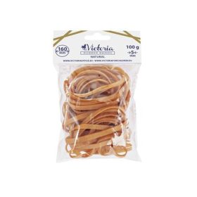   Postázógumi,160X5 mm, VICTORIA FACILITY, 100 g, natúr (CSVPG16001)