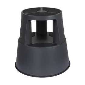   Gurulós polipropilén zsámoly, WEDO, sötétszürke (CSW2312)