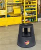 Gurulós polipropilén zsámoly, WEDO, sötétszürke (CSW2312)