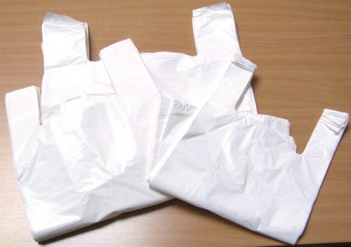 Ingvállas tasak, fehér, 28x8x50 cm (CSZI01)