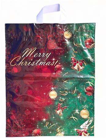 Szalagfüles táska, 40x42 cm, Fenyő (CSZI12)