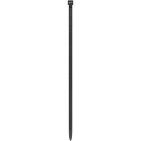   Kábelkötegelő, gyorskötöző, 7,6x300mm, DONAU Tech, fekete (D151735)