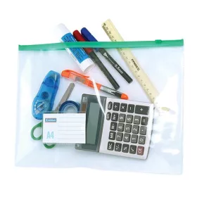 Rendszerező tasak, A4, PVC, simítózáras, DONAU (D1798)