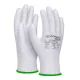 Szerelőkesztyű, PU, DONAU Safety, 11/XXL méret, fehér (D3203132111)