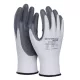 Szerelőkesztyű, nitril, DONAU Safety 01, 10/XL méret, szürke (D3204142110)