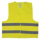 Mellény, jól láthatósági, 2XL méret, DONAU Safety, sárga (D3221431111)