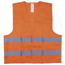   Mellény, jól láthatósági, 2XL méret, DONAU Safety, narancssárga (D3221451111)