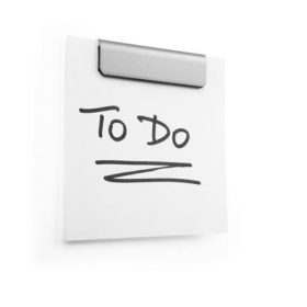   Jegyzettartó klip, öntapadó, mágneses, DURABLE DURAFIX® CLIP, ezüst (D470923)