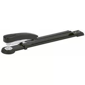   Tűzőgép, hosszúkaros, 24/6, 26/6, 50 lap, OFFICE PRODUCTS, fekete (D6351105)