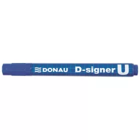   Alkoholos marker, 2-4 mm, kúpos, DONAU D-signer U, kék (D7371K)
