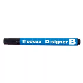   Táblamarker, 2-4 mm, kúpos, DONAU D-signer B, fekete (D7372FK)