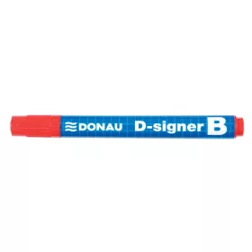   Táblamarker, 2-4 mm, kúpos, DONAU D-signer B, piros (D7372P)
