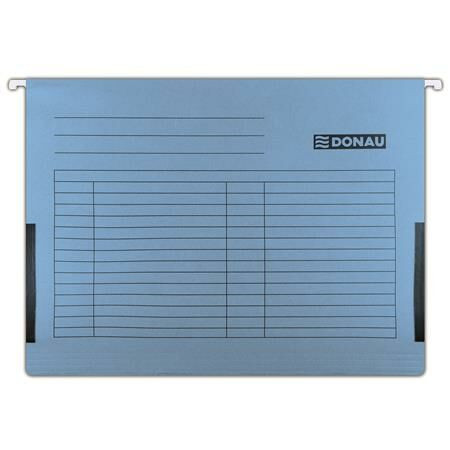 Függőmappa, oldalvédelemmel, karton, A4, DONAU, kék (D7420K25)