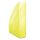 Iratpapucs, műanyag, 70 mm, DONAU, áttetsző sárga (D74621S)