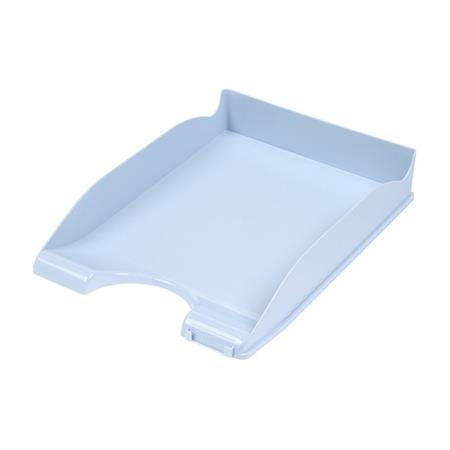 Irattálca, műanyag, DONAU, pasztellkék (D7466PK)
