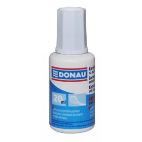 Hibajavító folyadék, oldószeres, 20 ml, DONAU (D7615)
