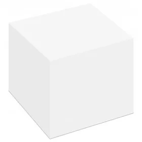 Kockatömb, 90x90x85 mm, ragasztott, DONAU (D8315000)